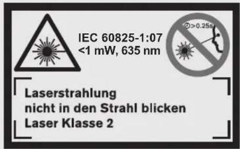 BOSCH DLE 40 Professional - Вказівки з техніки безпеки - 2