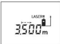 BOSCH DLE 40 Professional - Dauermessung (siehe Bild D) - 1