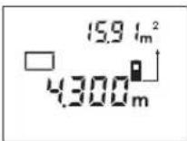BOSCH DLE 40 Professional - Mesure des surfaces - 1