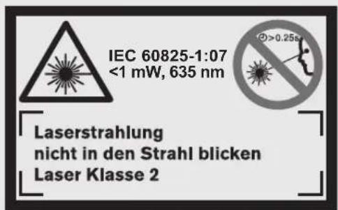BOSCH DLE 40 Professional - Wskazówki bezpieczeństwa - 2