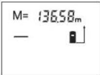BOSCH DLE 40 Professional - 顯示儲存值 - 1