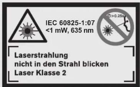 BOSCH DLE 40 Professional - Sikkerhedsinstrukser - 2