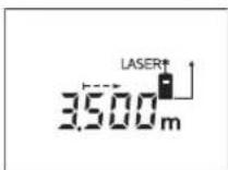 BOSCH DLE 40 Professional - Sürekli ölçüm (Bakınız: Şekil D) - 1