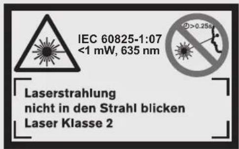 BOSCH DLE 40 Professional - Указания по безопасности - 2