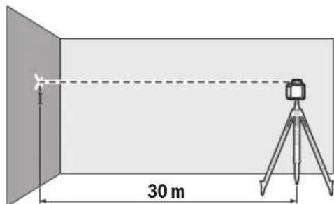 BOSCH GRL 250 HV Professional - Checking the Levelling Accuracy in a Horizontal Position - 1