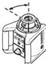 BOSCH GRL 250 HV Professional - Rotatiemodus - 1