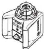 BOSCH GRL 250 HV Professional - Montarea aparatului de masurà - 1