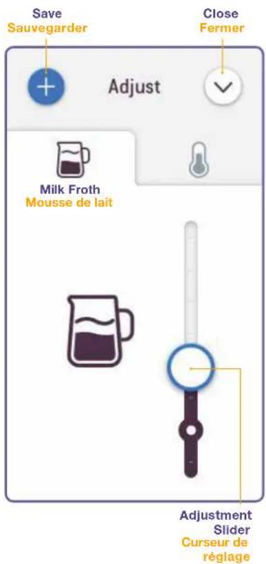 BREVILLE Creatista Pro BNE900 - Drink Adjustments / Ajustements du café - 2