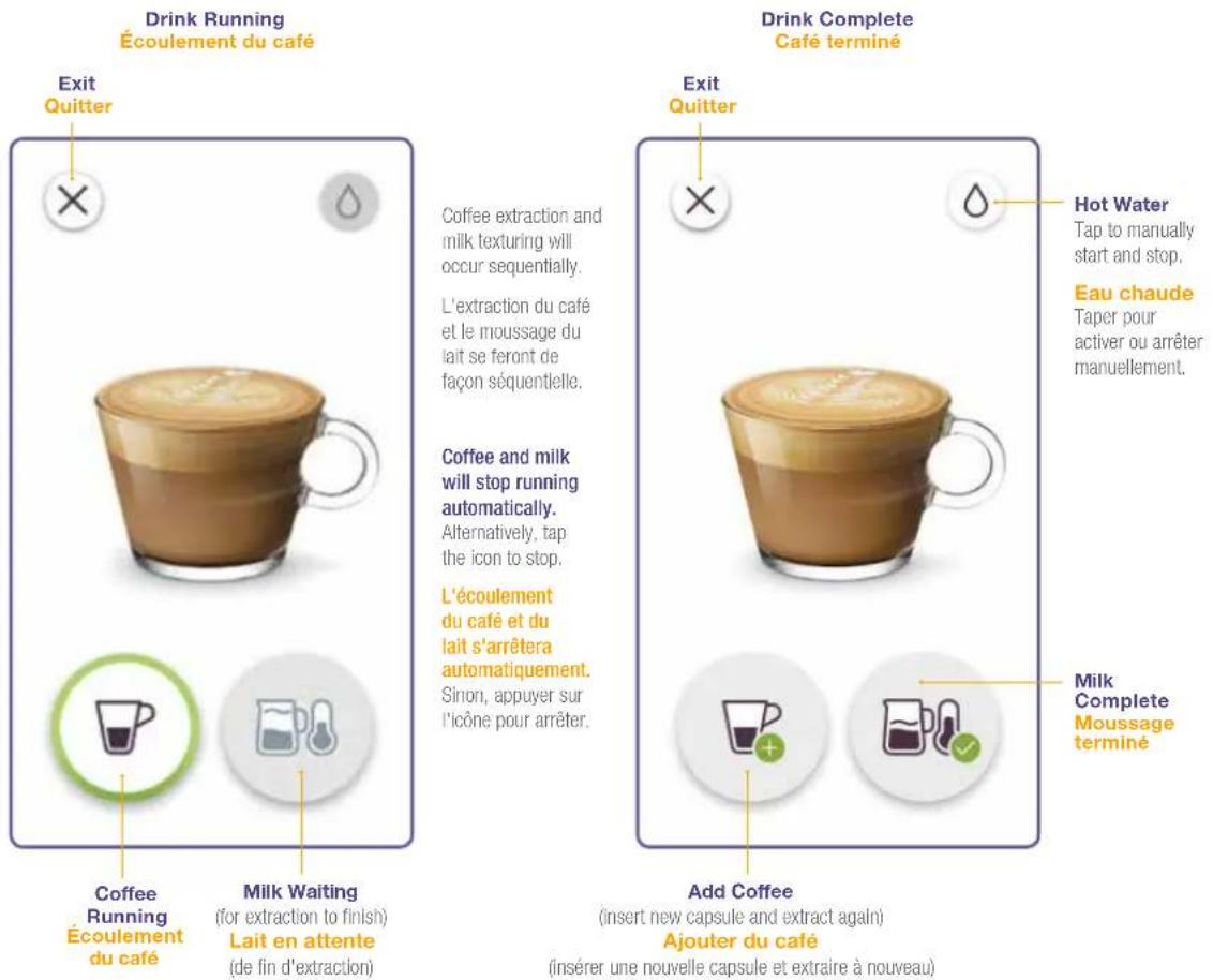 BREVILLE Creatista Pro BNE900 - Making a Milk Coffee / Préparation d'un café au lait - 2