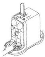 BREVILLE Creatista Uno BNE500 - Entleerung der Maschine vor längerer Nichtbenutzung oder zum Schutz vor -rostschäden - 6