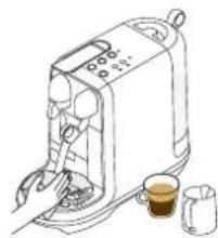 BREVILLE Creatista Uno BNE500 - Preparazione del caffè con latte / Préparation du café au lait - 5