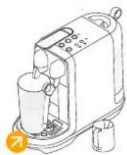 BREVILLE Creatista Uno BNE500 - Préparation d'un latte macchiatoPrepa - 4