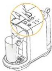 BREVILLE Creatista Uno BNE500 - Préparation d'un latte macchiatoPrepa - 6