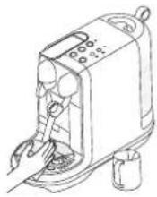 BREVILLE Creatista Uno BNE500 - ⑦ When milk frothing is - 1
