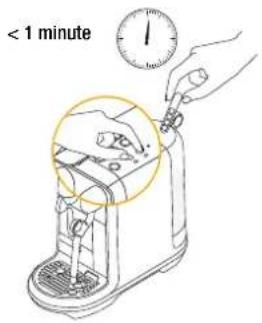 BREVILLE Creatista Uno BNE500 - Pulizia della lancia vapore / Nettoyage de la buse vapeur - 20