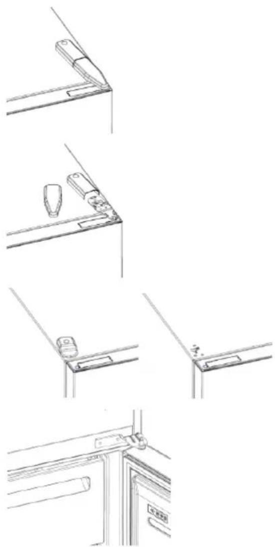 HOOVER HOCE7618DX - DOOR REVERSIBILITY - 1