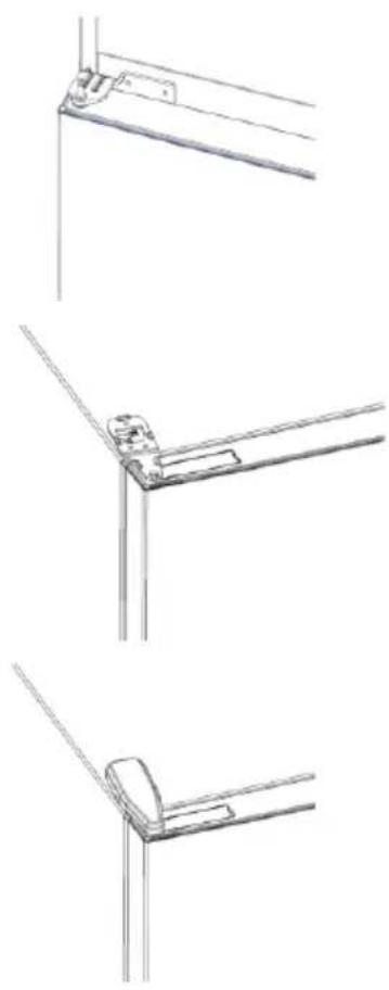 HOOVER HOCE7618DX - REVERSIBILIDADE DA PORTA - 3