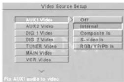 Linn Classik Movie Di - AUX 1 VIDEO et AUX 2 VIDEO - 1