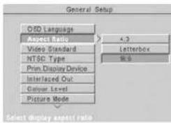 Linn Unidisk 2.1 - Langage OSD (d'après l'anglais on-screen display qui veut dire affichage à l'écran) - 2
