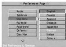 Linn Unidisk SC - Français Menus de programmation - 6