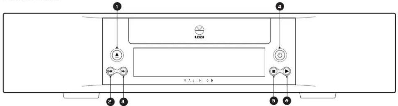 Linn Majik CD - Touches de commande - 1