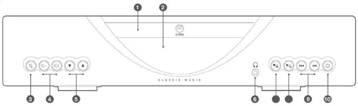 Linn Classik Music 08 - PANNEAU AVANT ET TELECOMMANDE - 1