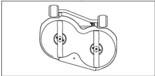 HUSQVARNA R 112iCX - Controleren of het maaidek correct is uitgelijnd - 2