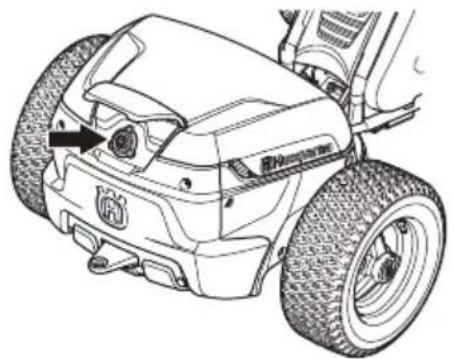 HUSQVARNA R 112iCX - Pour charger la batterie - 5
