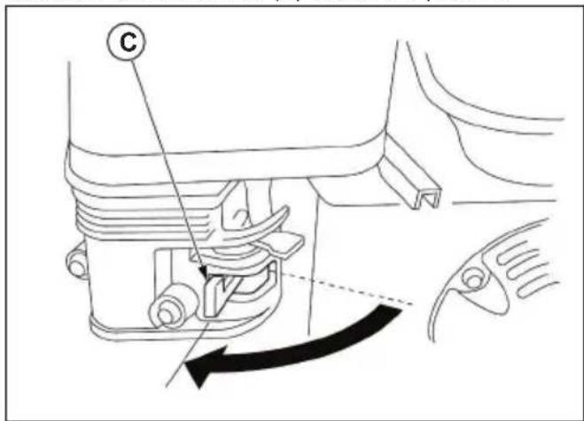 HUSQVARNA W 50P - To stop the product - 4