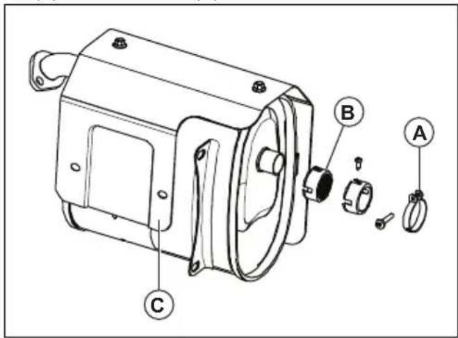 HUSQVARNA G2500P - To do a check of the spark arrester screen - 2