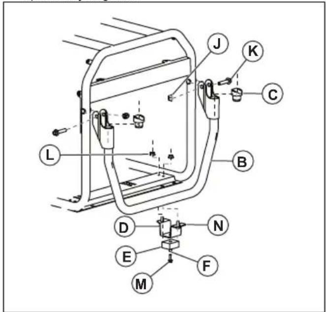 HUSQVARNA G2500P - AkesuarKitinin parcalarini ogrenin. - 3