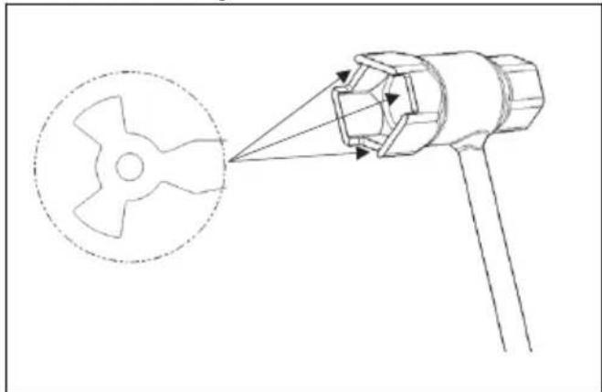 HUSQVARNA 450 Rancher - To reset the chain brake - 2