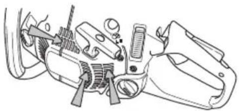 HUSQVARNA 450 Rancher - Air cleaning system - 1
