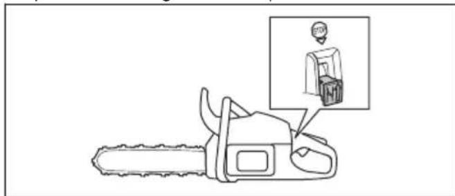 HUSQVARNA 450 Rancher - To do a check of the start/stop switch - 1