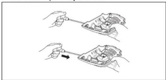 HUSQVARNA 450 Rancher - To tighten the recoil spring - 1