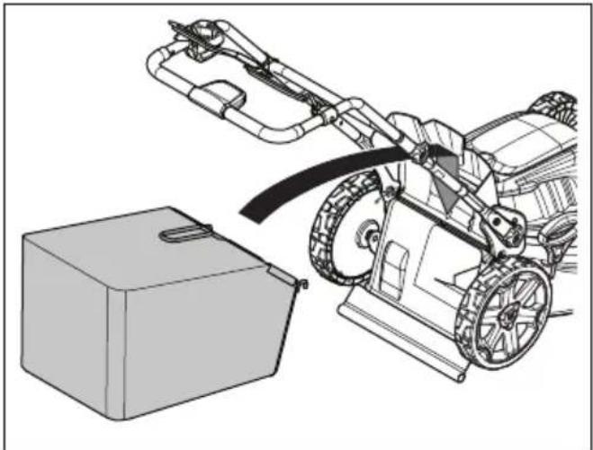 HUSQVARNA LE221R - To assemble the grass catcher - 3