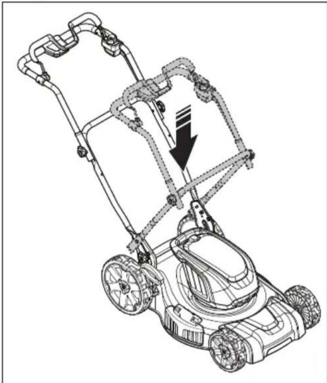 HUSQVARNA LE221R - Para poder el producto en posicion de transporte - 2