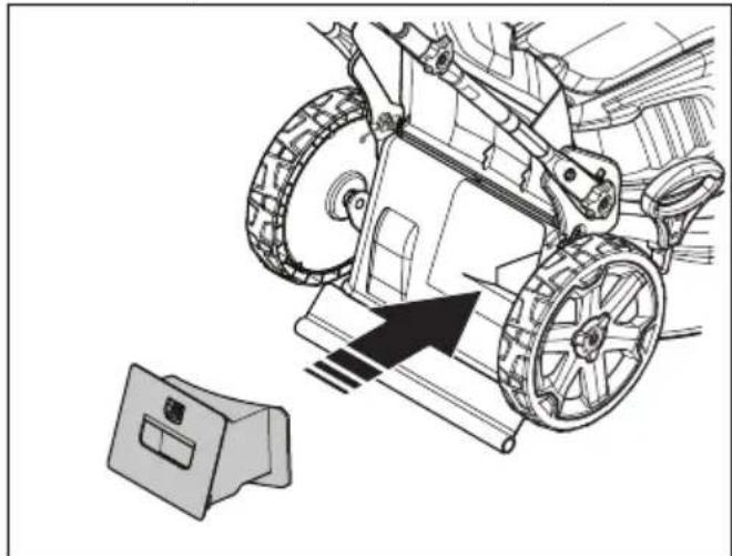 HUSQVARNA LE221R - Para montar el tapón de mantillo - 1