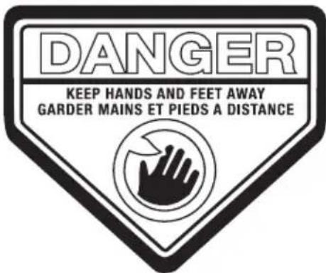 HUSQVARNA LE221R - Warning labels - 1