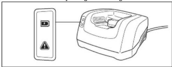 HUSQVARNA LE221R - To charge the battery - 1