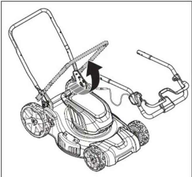 HUSQVARNA LE221R - To assemble the handle - 2