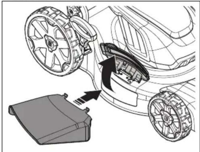 HUSQVARNA LE221R - Para montar el conducto de expulsion - 1