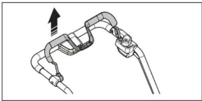 HUSQVARNA LE221R - Poignée de freinage du moteur - 1