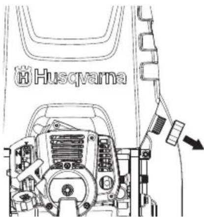 HUSQVARNA 321S15 - Cleaning after completion of spraying - 1