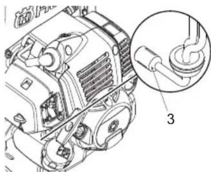 HUSQVARNA 321S15 - To check the fuel fi lter - 1