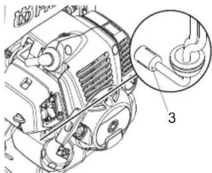 HUSQVARNA 321S15 - Comprobación del fi Itro de combustible - 1
