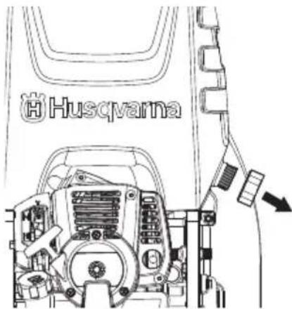 HUSQVARNA 321S15 - Nettoyage à la fi n du travail de pulvérisation - 1