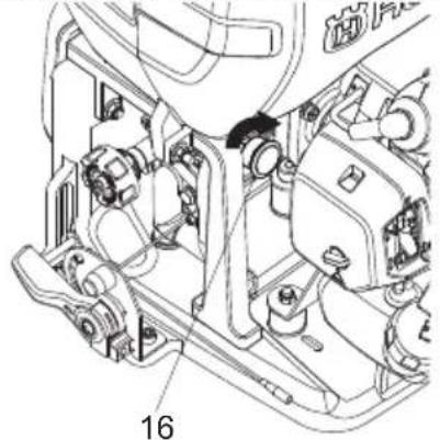 HUSQVARNA 321S15 - To check the grease cups - 1