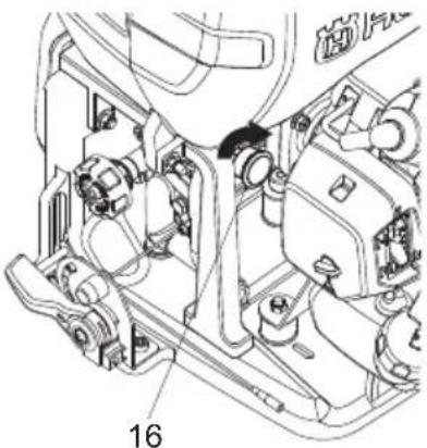 HUSQVARNA 321S15 - Pour vérifi er les récipients à graisse - 1