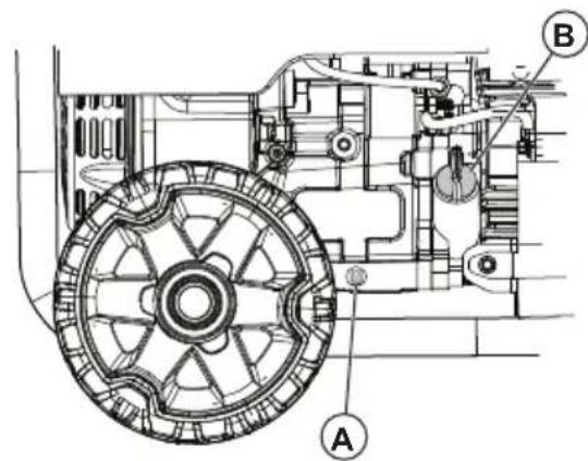 HUSQVARNA G3200P - A motorolaj cseréje - 2